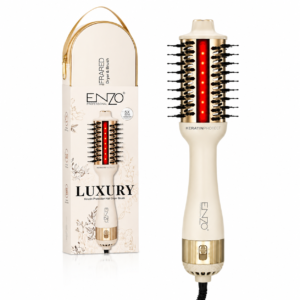 Brosse chauffante Sèche cheveux multifonctionnel ENZO original EN-506
