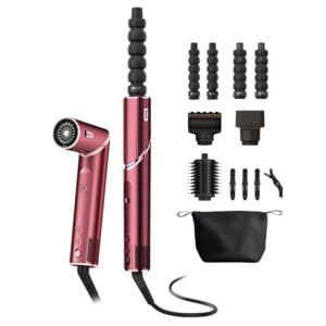 Multi-Styler et Sèche-Cheveux 5-en-1 Shark FlexStyle - Cerise Noire  HD456CREU