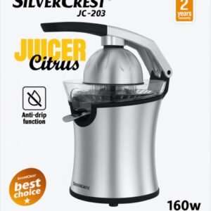 Presse-agrumes inox Pro 160 W SilverCrest JC-203