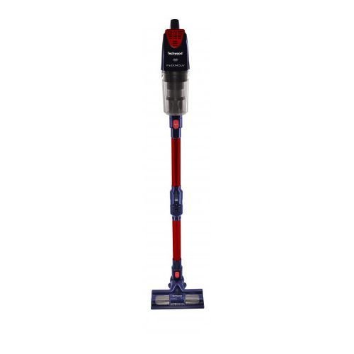 Aspirateur Balai Sans Fil 2 En1 Techwood Tab 6625 Rouge et Noir – Image 4
