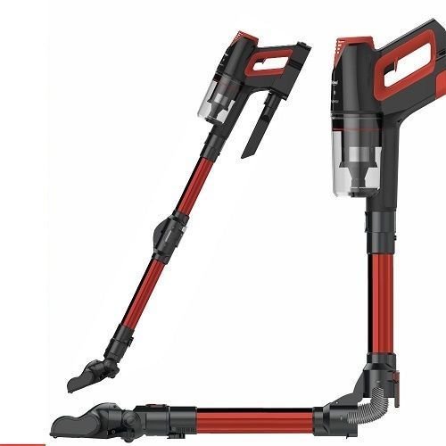 Aspirateur Balai Sans Fil 2 En1 Techwood Tab 6625 Rouge et Noir – Image 6