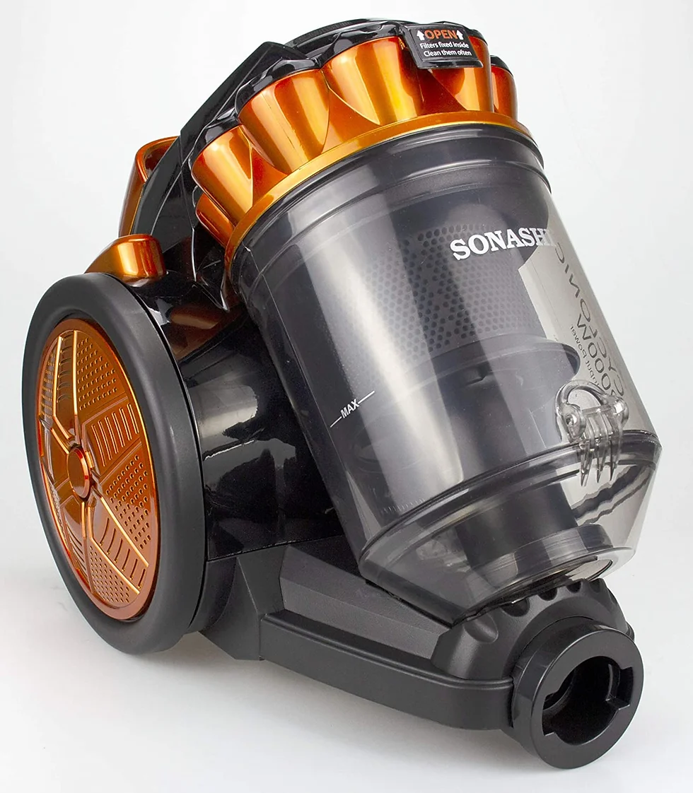 Aspirateur 3L 2000W Orange Sonashi SVC-9028C – Image 3