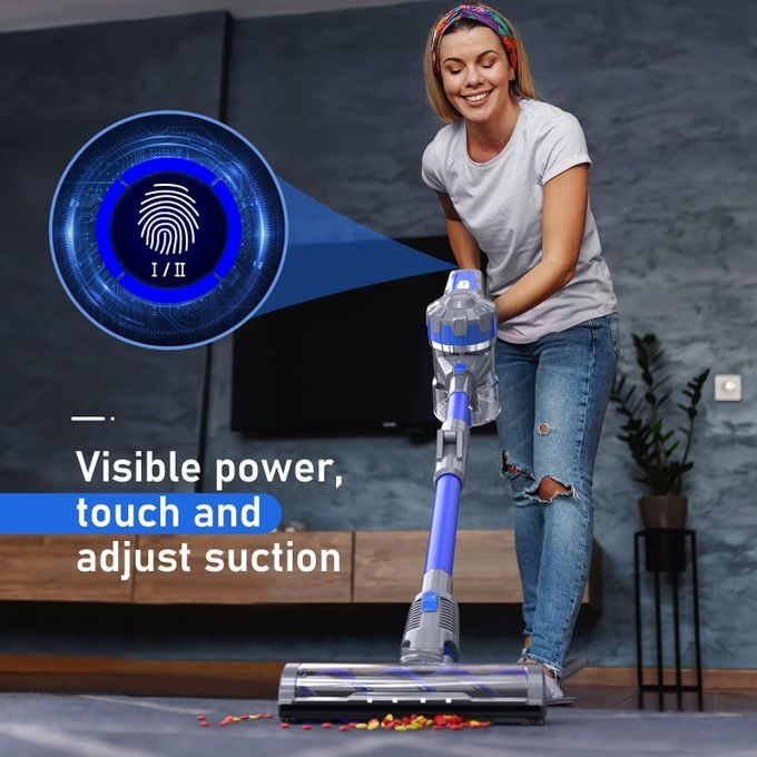 Aspirateur Balai flex Sans Fil 2-en-1 avec Écran Tactile Aspirateur Sans Fil Multismart MS-VC3012 – Image 3