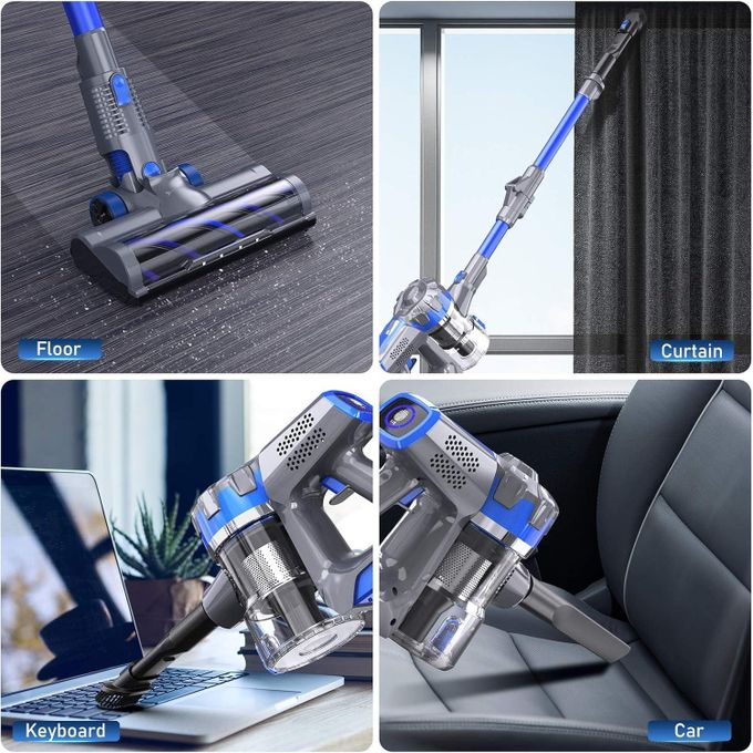 Aspirateur Balai flex Sans Fil 2-en-1 avec Écran Tactile Aspirateur Sans Fil Multismart MS-VC3012 – Image 4