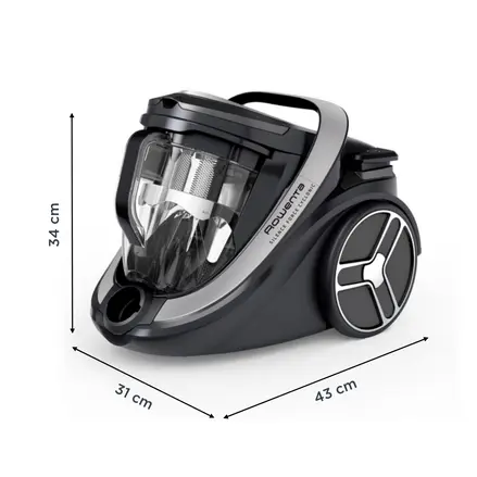 Aspirateur Sans Sac Ultra Silencieux 500W 2.5L Silence Force Cyclonic Effitech Rowenta RO7936EA – Image 9