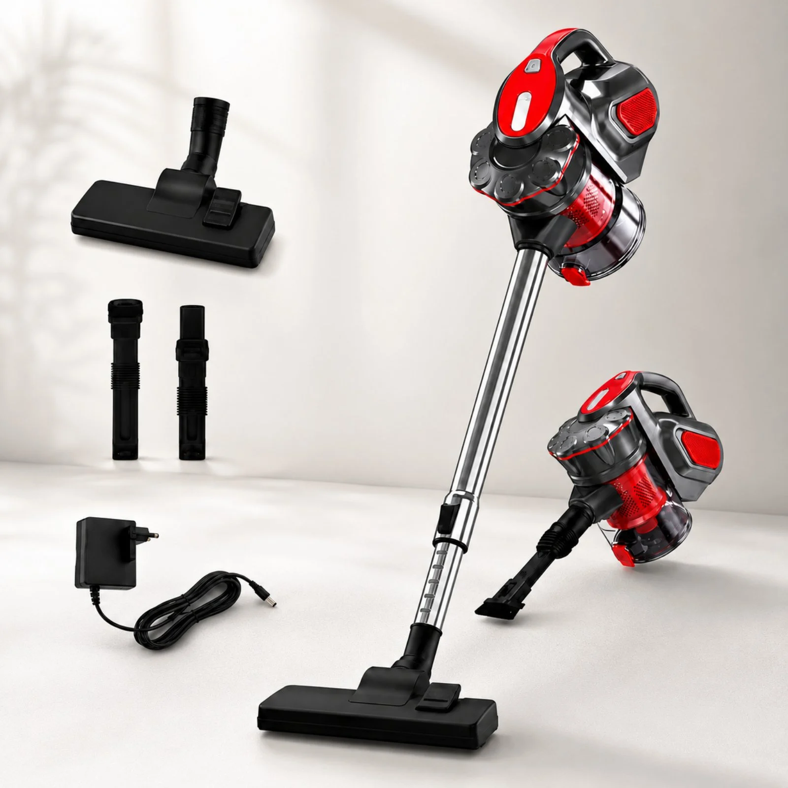 Aspirateur balai 2 en1 avec fil - 600 W Cobra AS-B22 Rouge