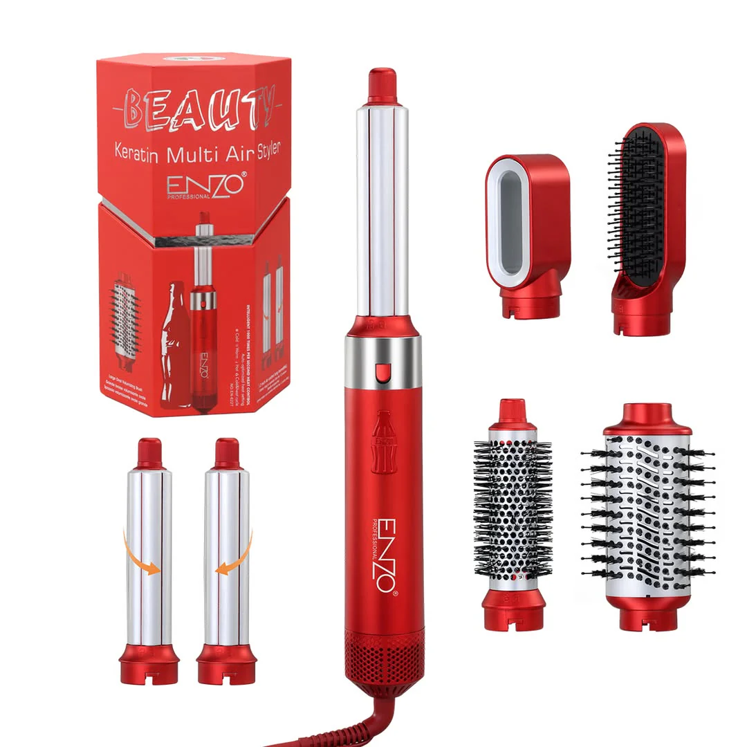 Pack Enzo Pro Multifonction Brosse Soufflante et Sèche-Cheveux Haute Vitesse ENZO Original EN-6227 – Image 3