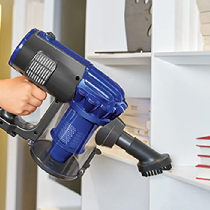 Aspirateur Balai 2en1 Avec Technologie Éco-Cyclone 500mL 600W -Bleu- Bomann BS 1948 CB N – Image 2