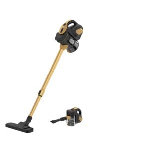 Aspirateur Balai 2en1 – 600W - 0.6L Noir et Doré Matrix MX-1722