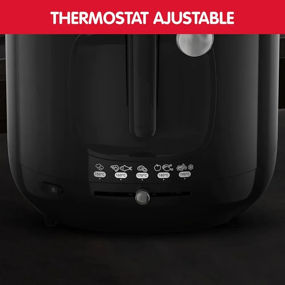 Friteuse Moulinex Original Classique Mega XXL, 2Kg, 1800W, Inox/Noir - AM480870 – Image 3