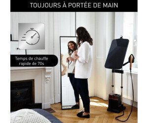 Défroisseur Vapeur Et Fer À Repasser 2En1 2170W 200g/min Avec Planche Intelligente À 3Positions Et Technologie Smart Protect Ixeo Power Calor QT2020C0 – Image 7