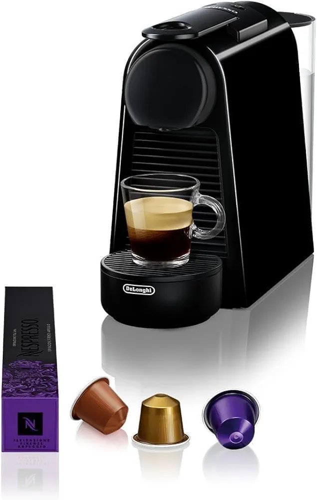 Nespresso De'Longhi Machine à Café Essenza Mini Noir, 19 Bars EN85.B noir