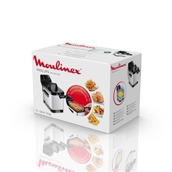 Friteuse moulinex à huile semi professionnel 3L-1.2kg de frites chauffe rapide température réglable Easy pro Metal Moulinex AM331020 – Image 3
