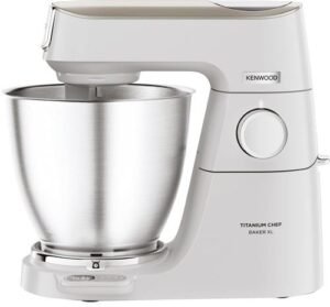 Robot Pétrin Multifonctions 7L 1200W Bol En Inox Kenwood KVL65.001WH