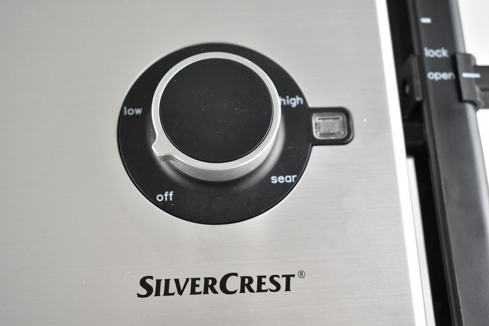 Panineuse Maker 1200W SilverCrest HRG1101 Noir-Silver – Image 3