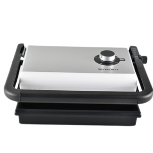 Panineuse Maker 1200W SilverCrest HRG1101 Noir-Silver