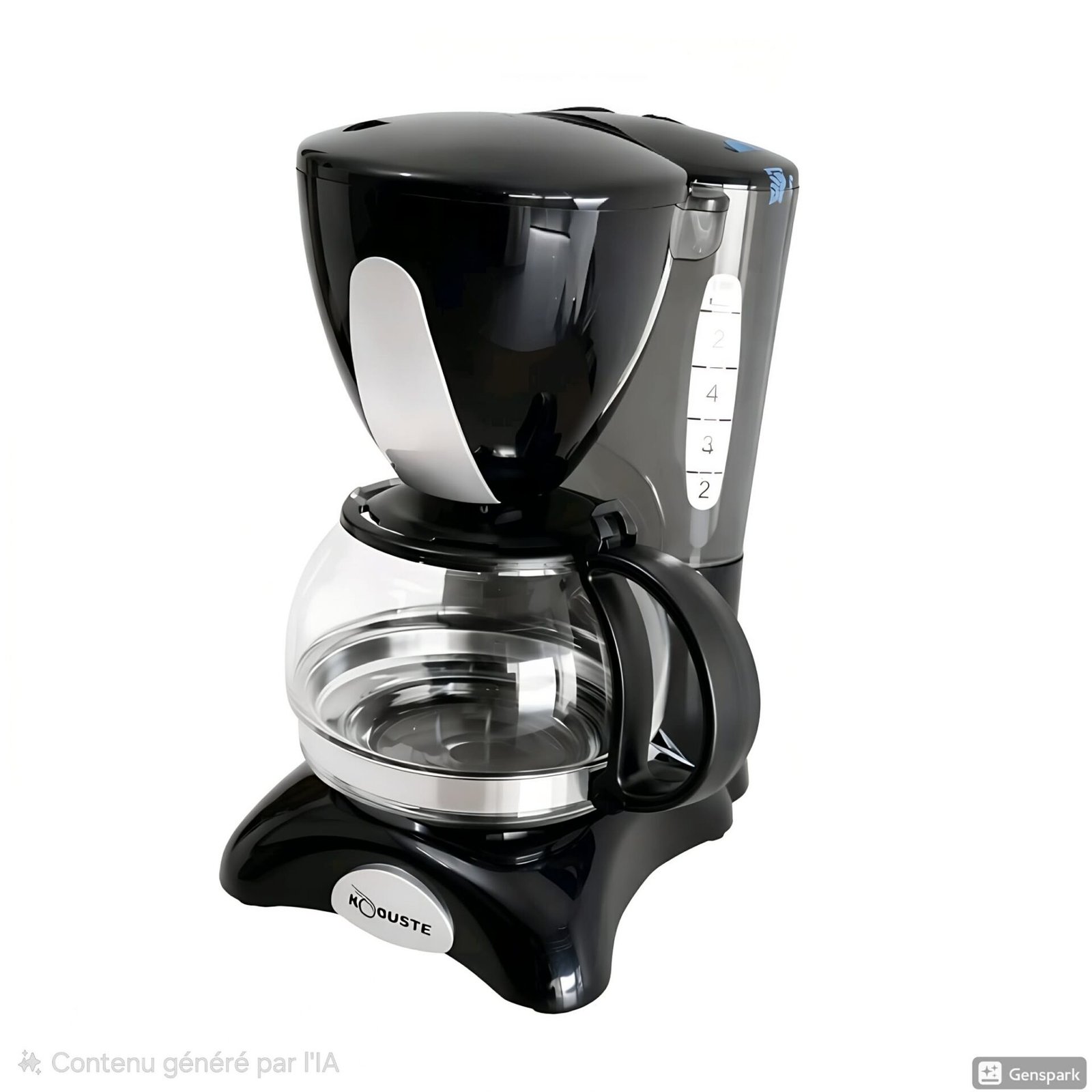 Cafetière Électrique 5 Tasses 780W Robuste CEN05