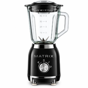 Blender en verre Modele SMEG 1.5L 1000W Matrix MX-1026 Noir