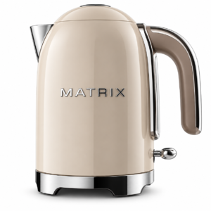 Bouilloire En inox Modele SMEG 2L 2200W Matrix MX-1035 Beige