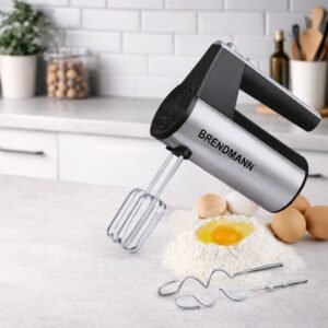 Batteur inox 300 W avec Accessoires Brendmann HM 6154 CB