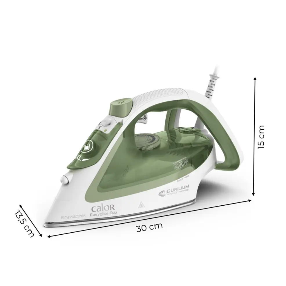 Fer à Repasser Vapeur Calor original , 50 g/min ,2800W Jusqu'à 30 % d'économie d'énergie Easygliss ECO Energy FV5781 – Image 8