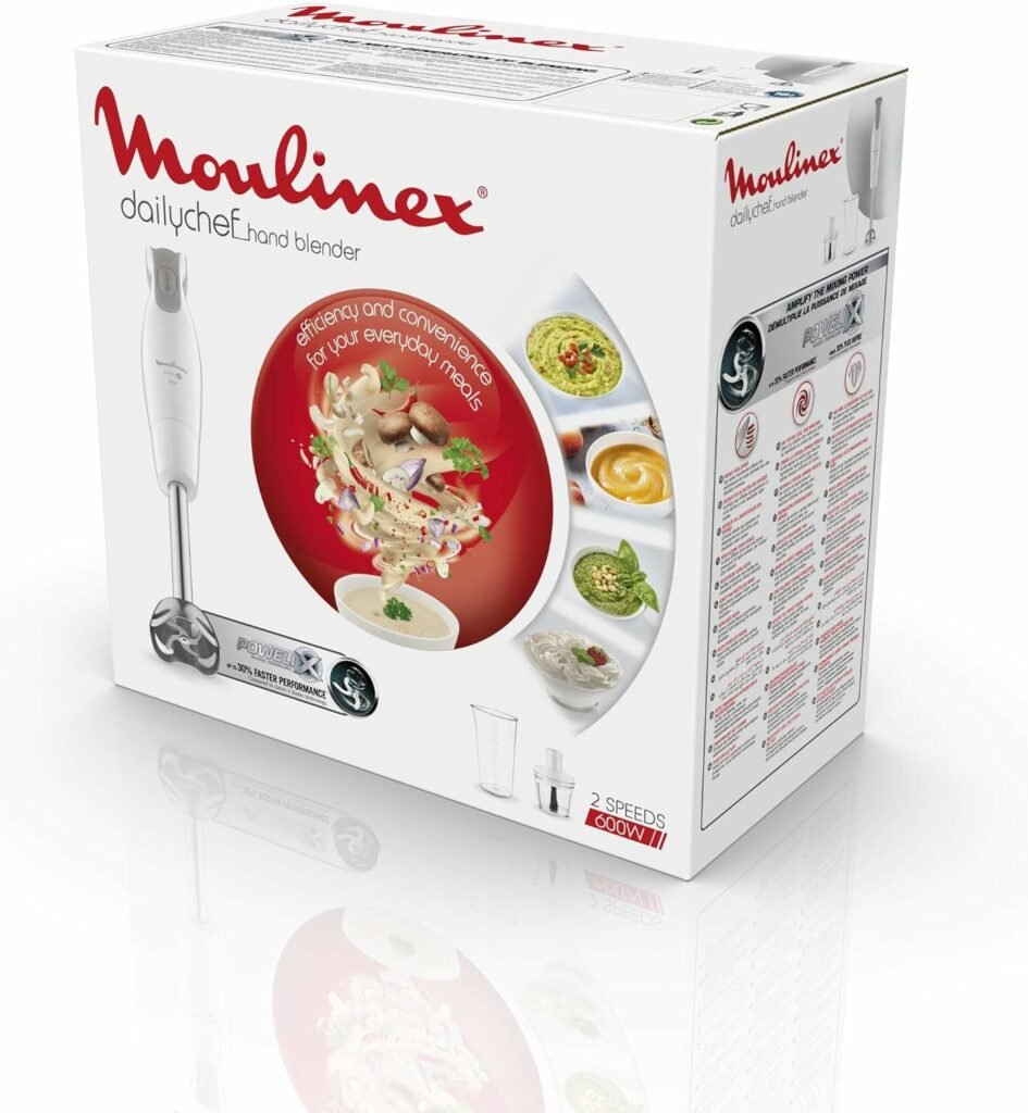 Mixeur Plongeant Easychef Moulinex Dd552110 Blanc – Image 7