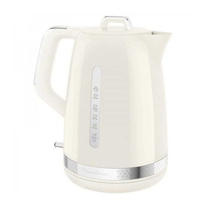 Bouilloire soleil blanc 1.7L 2400W Moulinex By320A10