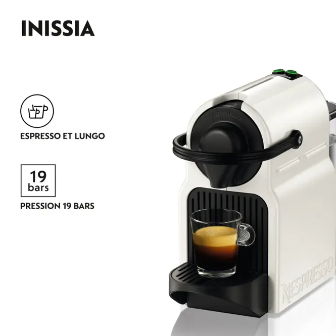 Machine à café Inissia Original avec capsules cadeau Nespresso Krups YY1531FD – Image 2