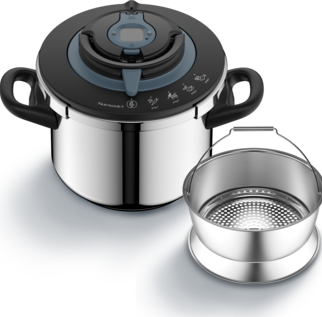 Autocuiseur Cocotte-Minute En Inox 2en1 8L Tous-Feux Seb Nutricook+ P4221417