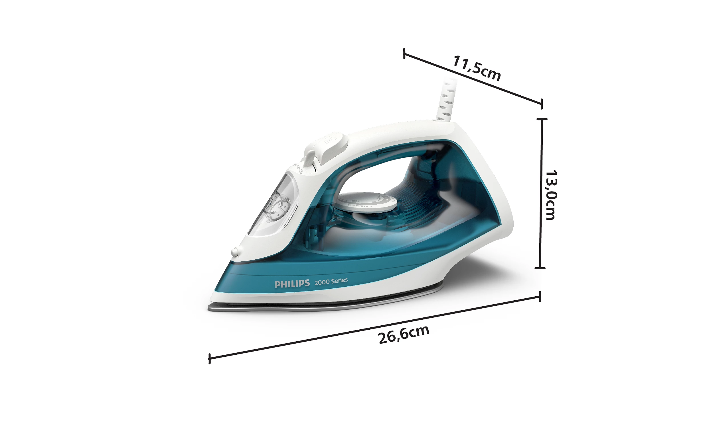 Fer À Repasser À Vapeur philips original 2000W 250mL DST2010/26 – Image 6